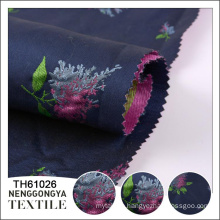 Top quality Professional soft yarn dyed flower jacquard fabric